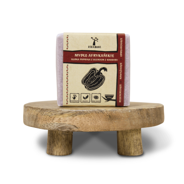 Mydło Afrykańskie Słodka Papryka z Olejkiem z Baobabu